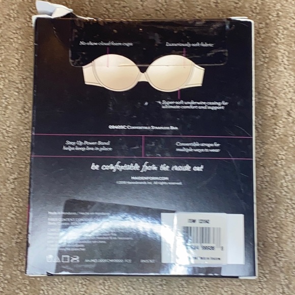 COPY - NWT Maidenform comfort strapless bra - Picture 2 of 2